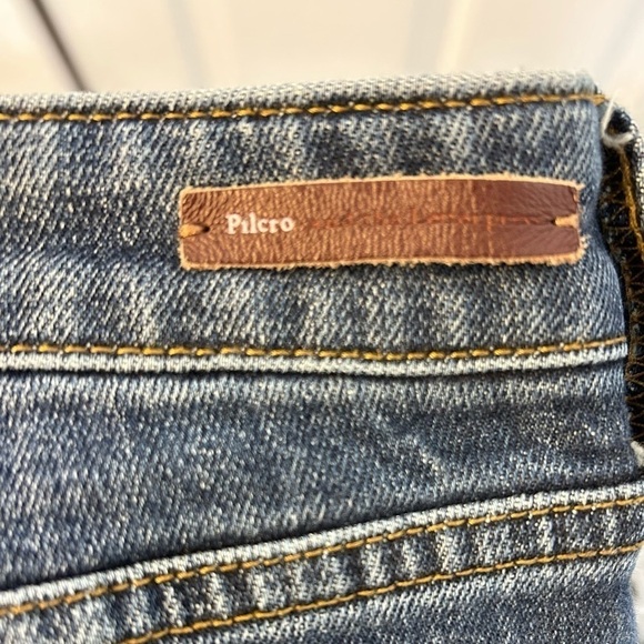 Pilcro And The Letterpress Straight Leg Jeans 5 Pocket Denim Women Size Unknown - Picture 4 of 8
